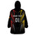 Personalized Germany 2024 Football Wearable Blanket Hoodie DFB Team Black Version