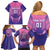 Personalized Germany 2024 Football Family Matching Off Shoulder Short Dress and Hawaiian Shirt DFB Team Pink Version - Wonder Print Shop