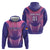 Personalized Germany 2024 Football Hoodie DFB Team Pink Version