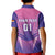 Personalized Germany 2024 Football Kid Polo Shirt DFB Team Pink Version