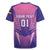 Personalized Germany 2024 Football Rugby Jersey DFB Team Pink Version