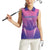 Personalized Germany 2024 Football Women Sleeveless Polo Shirt DFB Team Pink Version