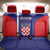 Croatia 2024 Football Back Car Seat Cover Hrvatska Vatreni