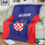 Croatia 2024 Football Blanket Hrvatska Vatreni