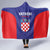 Croatia 2024 Football Hooded Blanket Hrvatska Vatreni