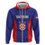 Personalized Croatia 2024 Football Hoodie Hrvatska Vatreni - Wonder Print Shop