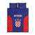 Croatia 2024 Football Quilt Bed Set Hrvatska Vatreni