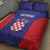 Croatia 2024 Football Quilt Bed Set Hrvatska Vatreni