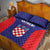 Croatia 2024 Football Quilt Bed Set Hrvatska Vatreni