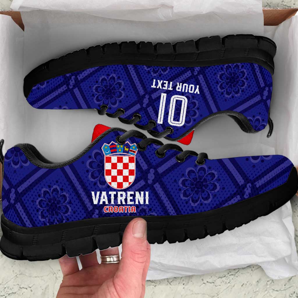 Croatia 2024 Football Sneakers Hrvatska Vatreni - Wonder Print Shop