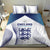 England 2024 Football Bedding Set Come On The Three Lions - Wonder Print Shop