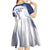 Personalized England 2024 Football Kid Short Sleeve Dress Come On The Three Lions - Wonder Print Shop