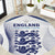 England 2024 Football Round Carpet Come On The Three Lions