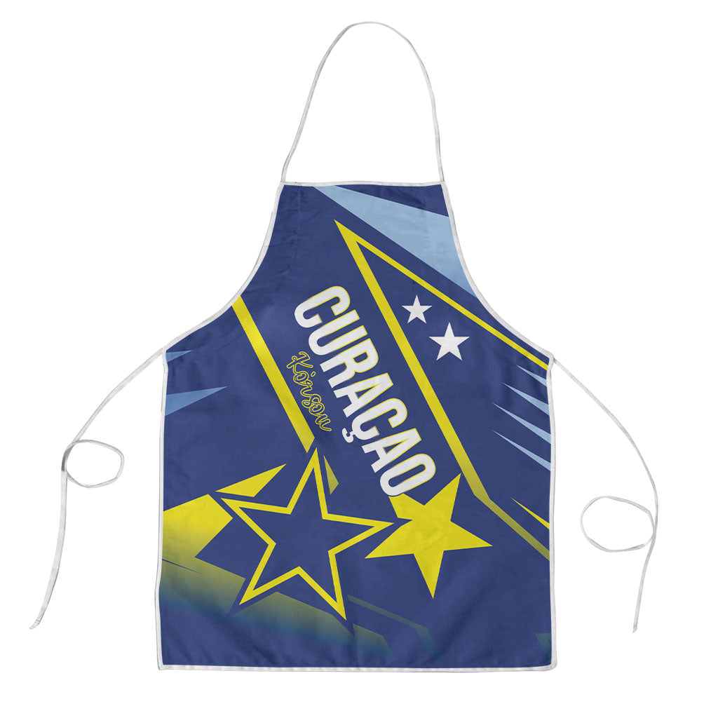 Country of Curacao Apron Proud of Our Flag