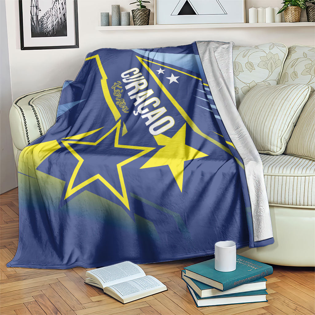 Country of Curacao Blanket Proud of Our Flag