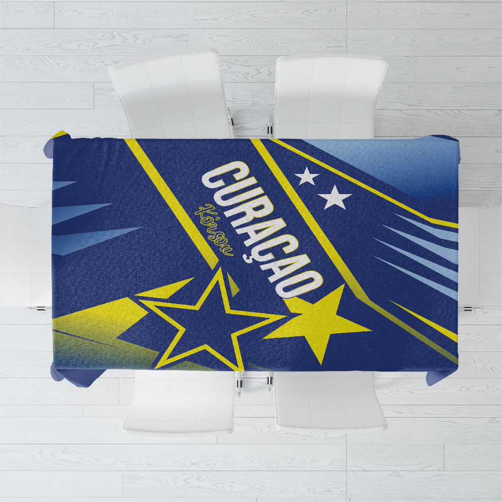 Country of Curacao Tablecloth Proud of Our Flag