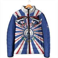 Personalized Cape Verde 1975 Padded Jacket Happy Independence Day