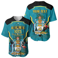 Personalized Bahamas 1973 Baseball Jersey Happy Independence Day