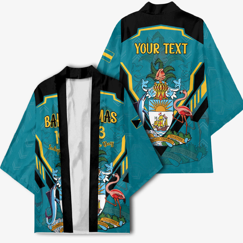 Personalized Bahamas 1973 Kimono Happy Independence Day