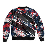 No Kings In America Since 1776 Bomber Jacket Grunge Style - Wonder Print Shop