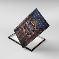 No Kings In America Since 1777 Canvas Wall Art Retro Vibe - Wonder Print Shop