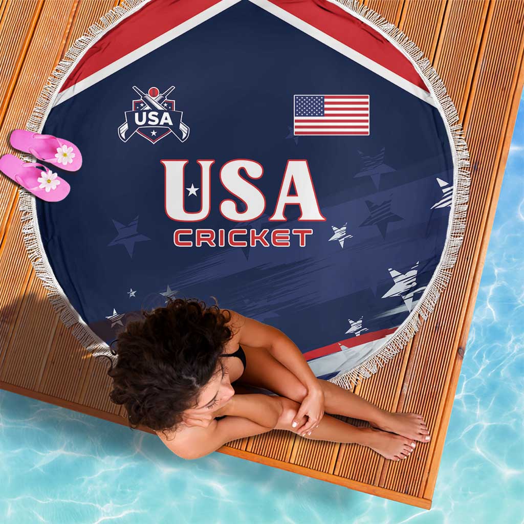 USA Cricket Beach Blanket US Team Play Bold Play Proud - Wonder Print Shop