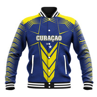 Personalized Curacao Flag Day Baseball Jacket Pais Korsou