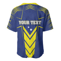 Personalized Curacao Flag Day Baseball Jersey Pais Korsou