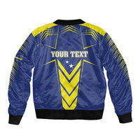 Personalized Curacao Flag Day Bomber Jacket Pais Korsou