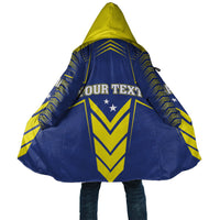 Personalized Curacao Flag Day Cloak Pais Korsou