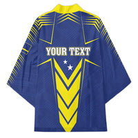 Personalized Curacao Flag Day Kimono Pais Korsou