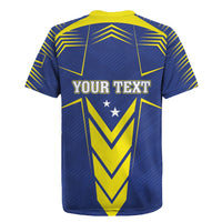 Personalized Curacao Flag Day Rugby Jersey Pais Korsou