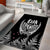 Custom New Zealand Rugby Area Rug NZ Opango Forever Silver Fern Heart - Wonder Print Shop