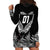 Custom New Zealand Rugby Hoodie Dress NZ Opango Forever Silver Fern Heart - Wonder Print Shop