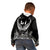 Custom New Zealand Rugby Kid Hoodie NZ Opango Forever Silver Fern Heart - Wonder Print Shop