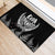 Custom New Zealand Rugby Rubber Doormat NZ Opango Forever Silver Fern Heart - Wonder Print Shop