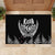 Custom New Zealand Rugby Rubber Doormat NZ Opango Forever Silver Fern Heart - Wonder Print Shop