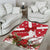 Denmark Christmas Area Rug Coquette Bow With Swan - Wonder Print Shop