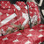 Denmark Christmas Back Car Seat Cover Coquette Bow With Swan - Wonder Print Shop