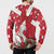 Denmark Christmas Button Sweatshirt Coquette Bow With Swan - Wonder Print Shop