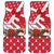 Denmark Christmas Car Mats Coquette Bow With Swan - Wonder Print Shop