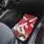 Denmark Christmas Car Mats Coquette Bow With Swan - Wonder Print Shop