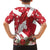 Denmark Christmas Family Matching Long Sleeve Bodycon Dress and Hawaiian Shirt Coquette Bow With Swan - Wonder Print Shop