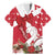 Denmark Christmas Family Matching Mermaid Dress and Hawaiian Shirt Coquette Bow With Swan - Wonder Print Shop