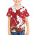 Denmark Christmas Family Matching Short Sleeve Bodycon Dress and Hawaiian Shirt Coquette Bow With Swan - Wonder Print Shop