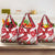 Denmark Christmas Grocery Bag Coquette Bow With Swan