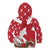 Denmark Christmas Kid Hoodie Coquette Bow With Swan - Wonder Print Shop