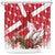 Denmark Christmas Shower Curtain Coquette Bow With Swan