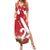 Denmark Christmas Summer Maxi Dress Coquette Bow With Swan