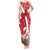 Denmark Christmas Tank Maxi Dress Coquette Bow With Swan